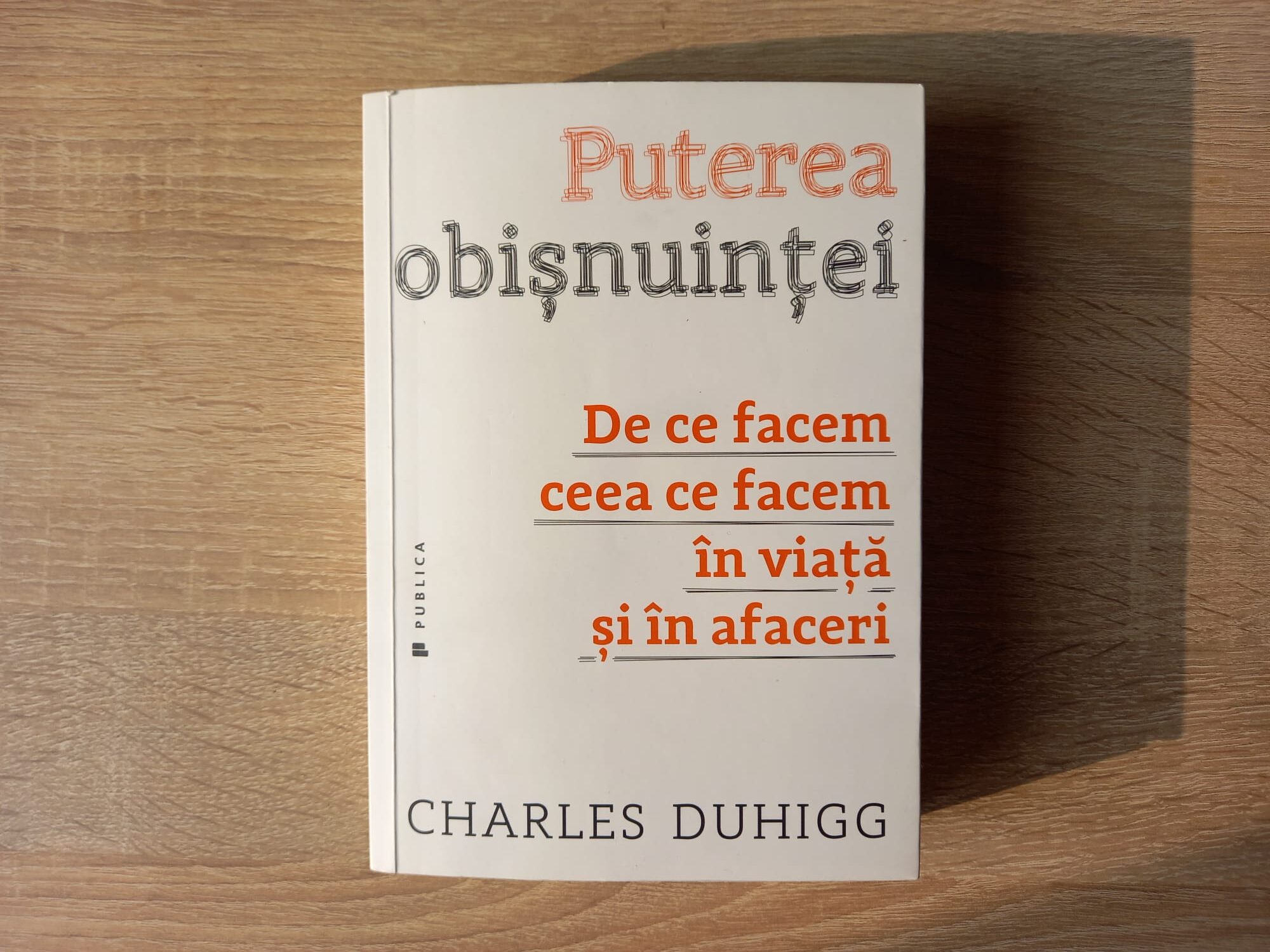 Puterea obișnuinței - Recenzie Completă - Copertă Față