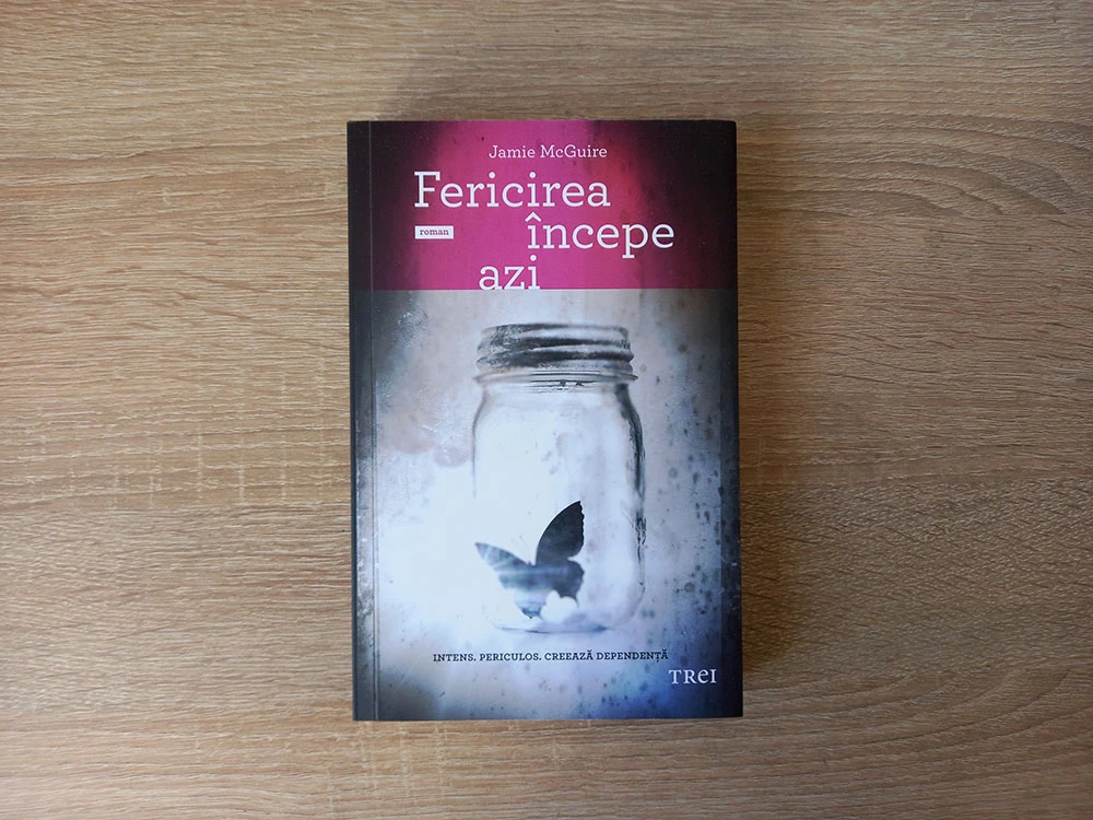 Jamie McGuire - Fericirea începe azi - Coperta Fata